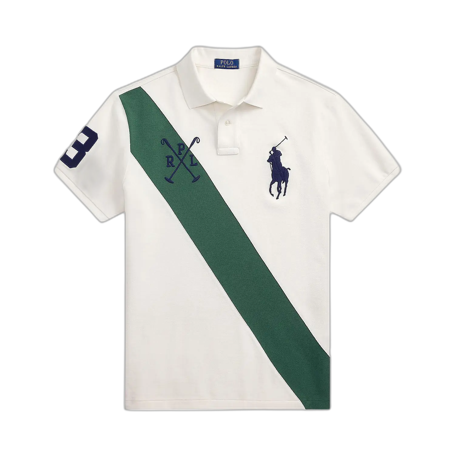 Polo Ralph Lauren Short-Sleeve Basic Mesh Novelty Big Pony Polo 'Nevis Washed Forest'